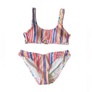 NWOT Mulitcolor Bikini